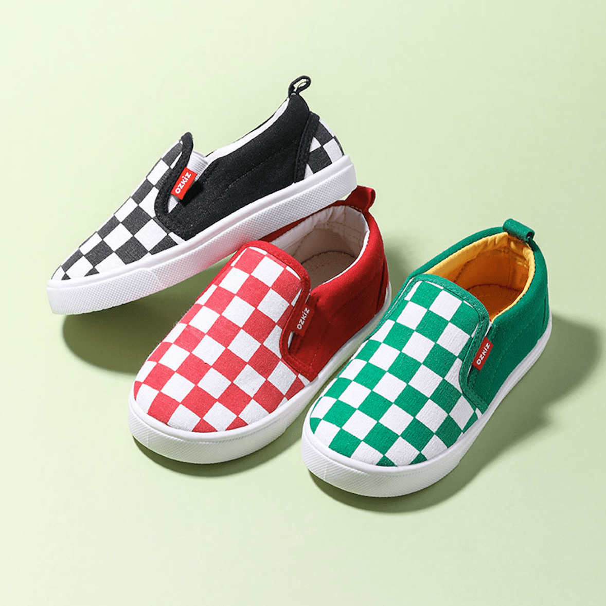 Boys checkered shoes outlet